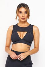 Load image into Gallery viewer, Performance Perforated Sport Bra- EOSSALE