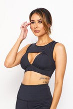 Load image into Gallery viewer, Performance Perforated Sport Bra- EOSSALE